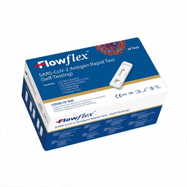 Workplace COVID tests - Flowflex pack of 25 tests