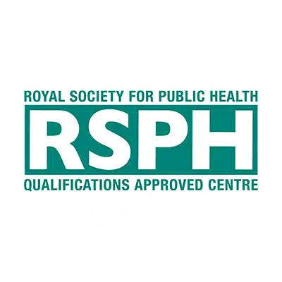 RSPH Logo in a white circle