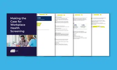 The Making the Case for Health Screening Template